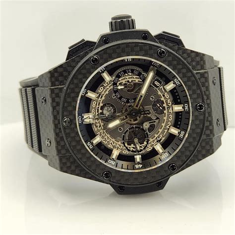 hublot king power unico carbon